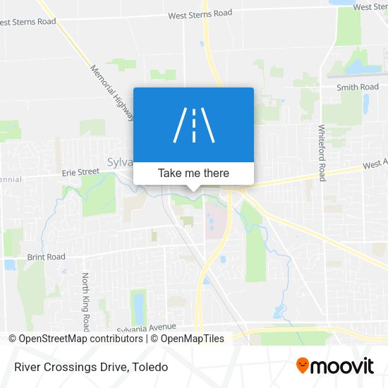 Mapa de River Crossings Drive