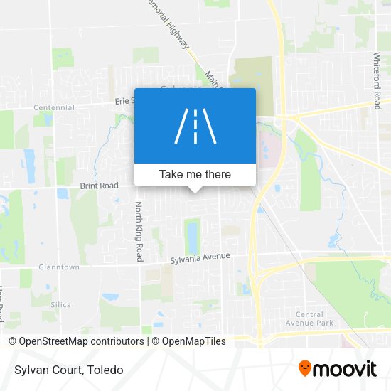Mapa de Sylvan Court