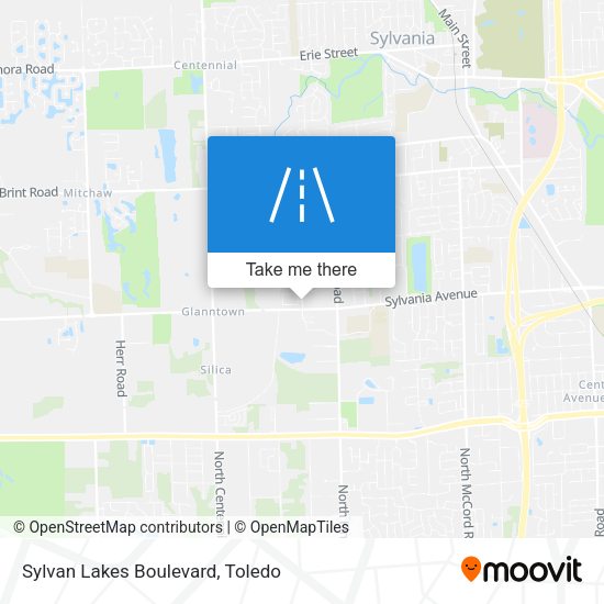 Sylvan Lakes Boulevard map