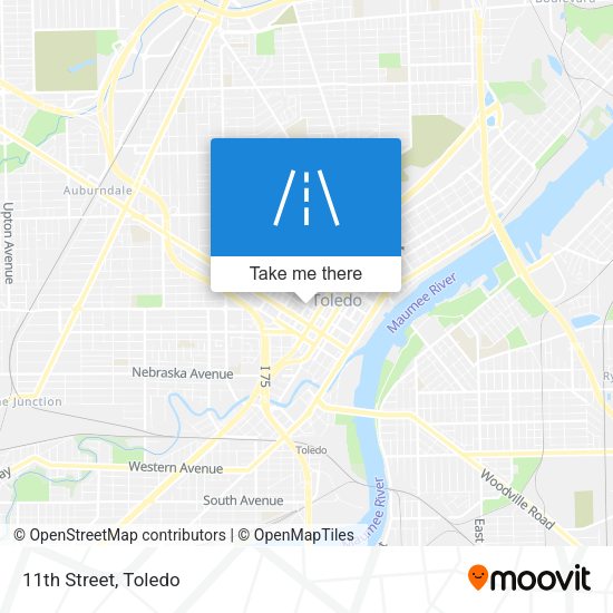 Mapa de 11th Street