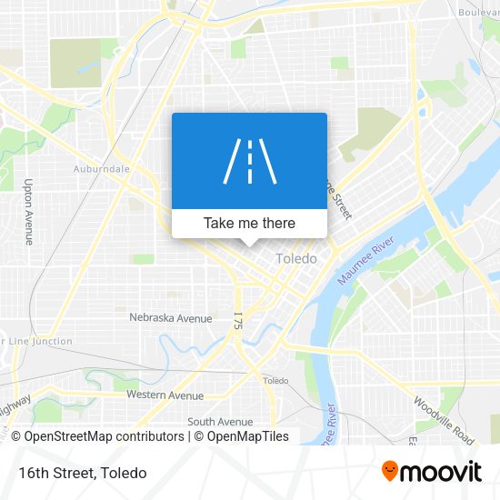 Mapa de 16th Street