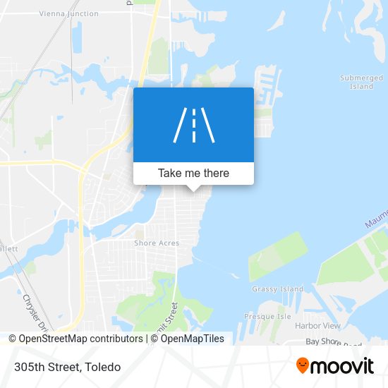 Mapa de 305th Street