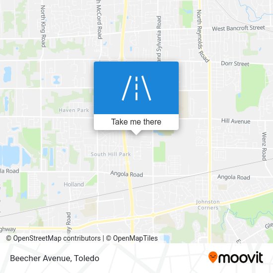 Mapa de Beecher Avenue
