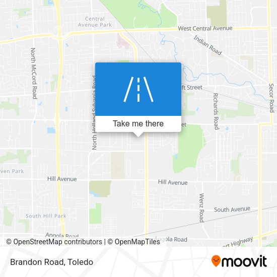 Mapa de Brandon Road