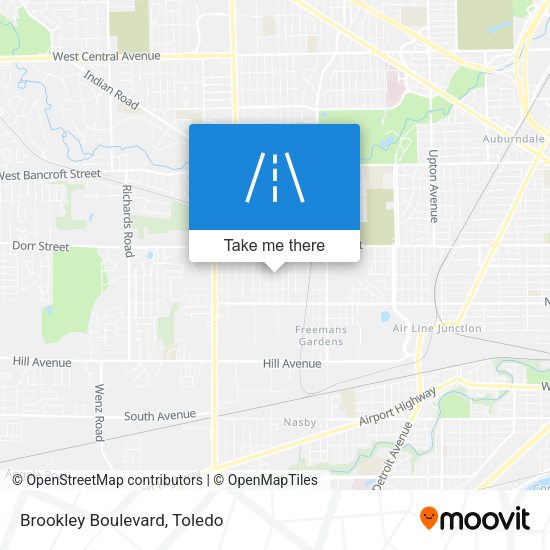 Mapa de Brookley Boulevard