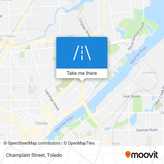 Mapa de Champlain Street