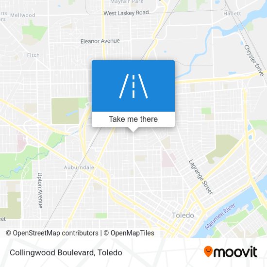 Mapa de Collingwood Boulevard