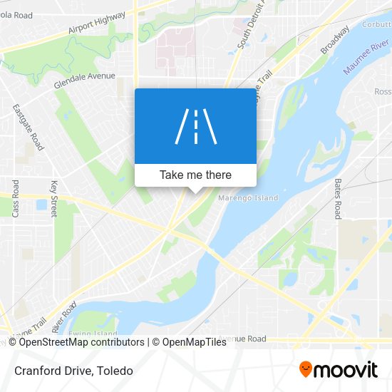 Mapa de Cranford Drive