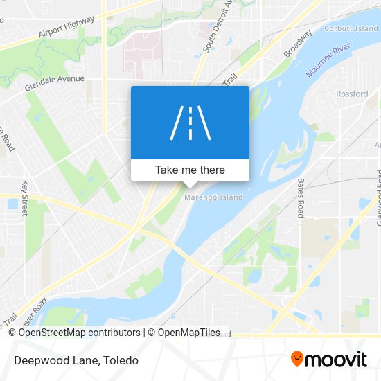 Mapa de Deepwood Lane