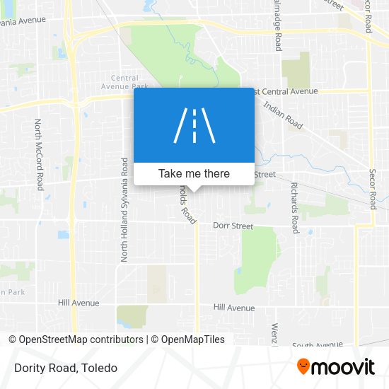 Mapa de Dority Road