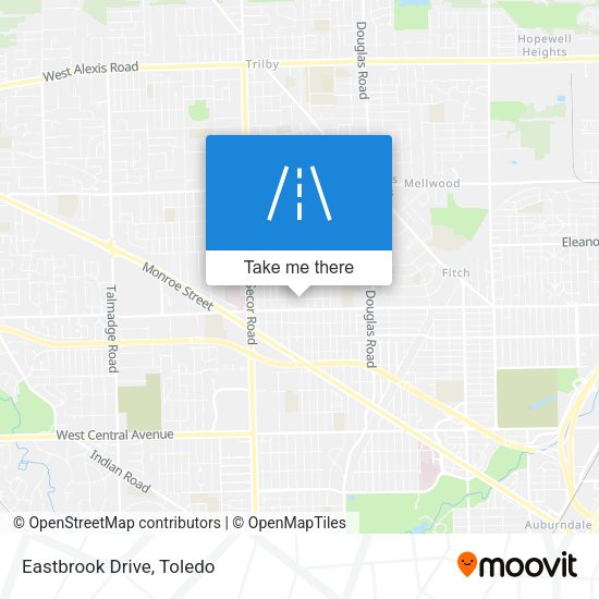 Mapa de Eastbrook Drive