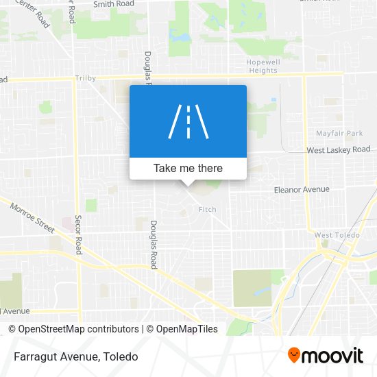 Mapa de Farragut Avenue