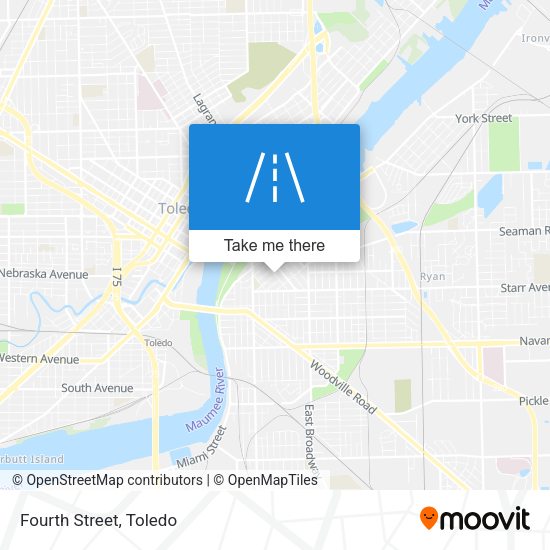 Mapa de Fourth Street