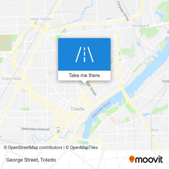 Mapa de George Street