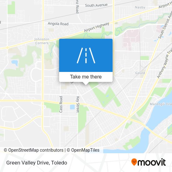 Mapa de Green Valley Drive