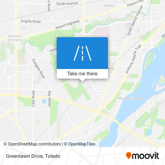 Mapa de Greenlawn Drive