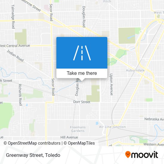 Greenway Street map