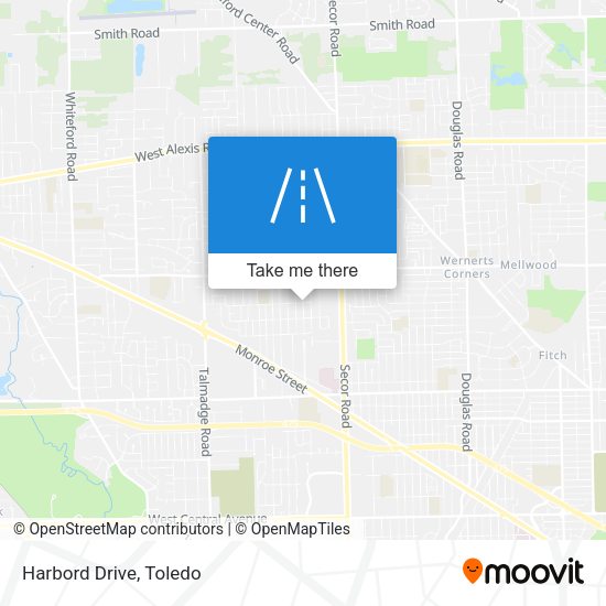 Mapa de Harbord Drive