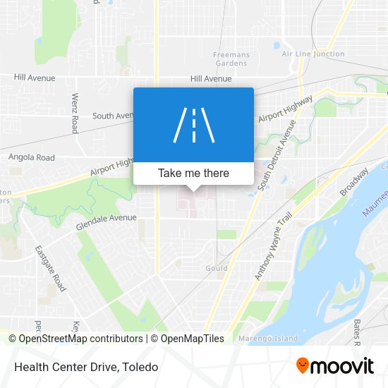 Mapa de Health Center Drive
