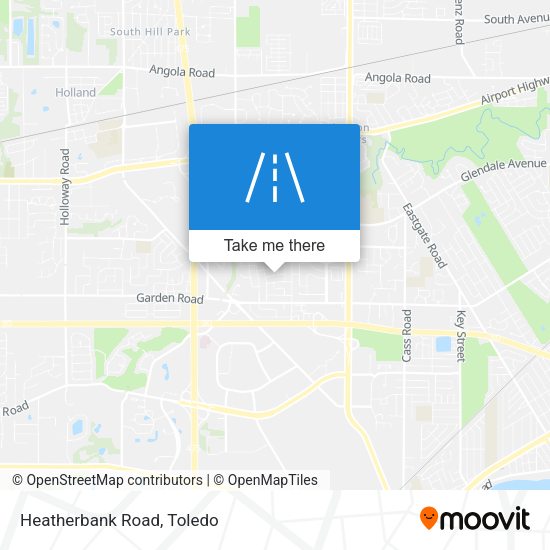 Mapa de Heatherbank Road