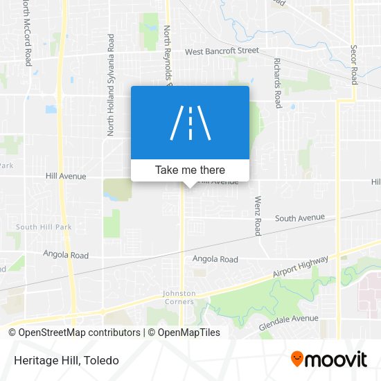 Mapa de Heritage Hill