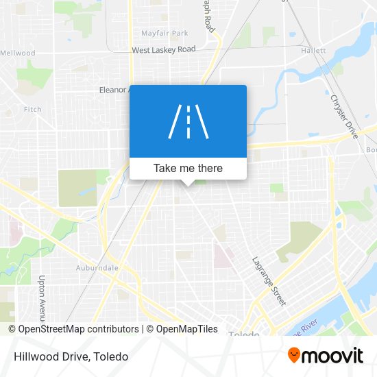 Mapa de Hillwood Drive