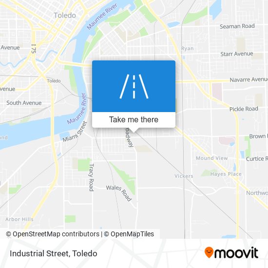 Industrial Street map