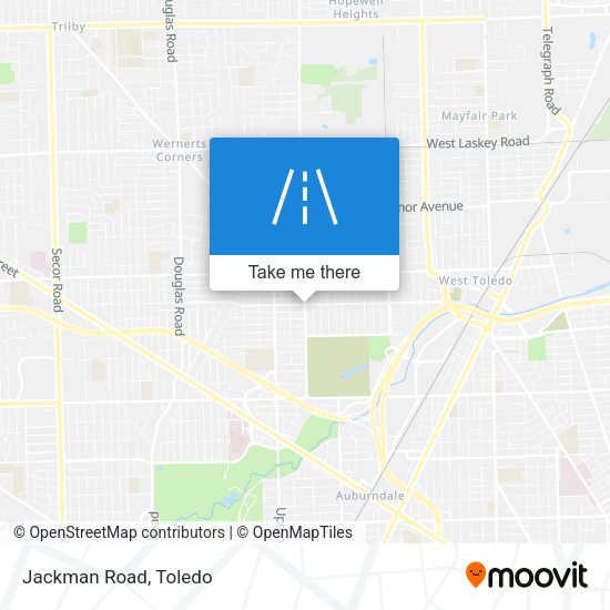 Mapa de Jackman Road