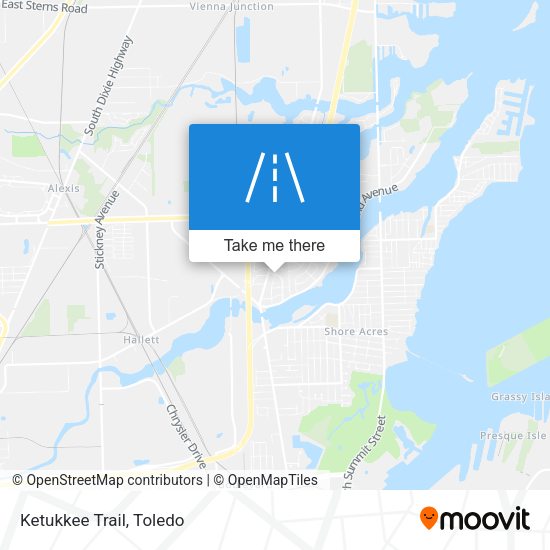 Mapa de Ketukkee Trail