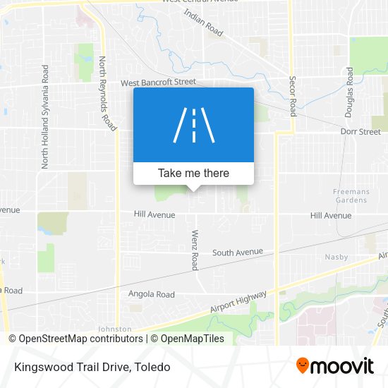 Mapa de Kingswood Trail Drive