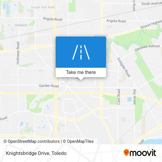 Knightsbridge Drive map