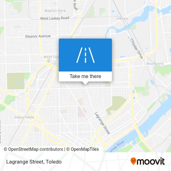 Mapa de Lagrange Street