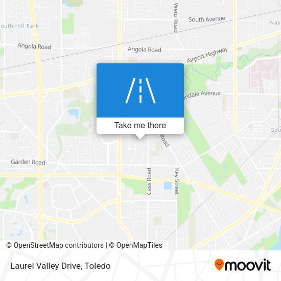 Laurel Valley Drive map