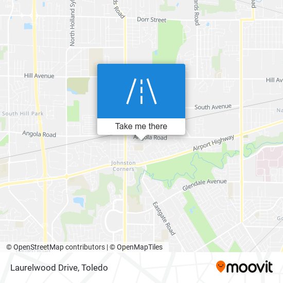 Mapa de Laurelwood Drive