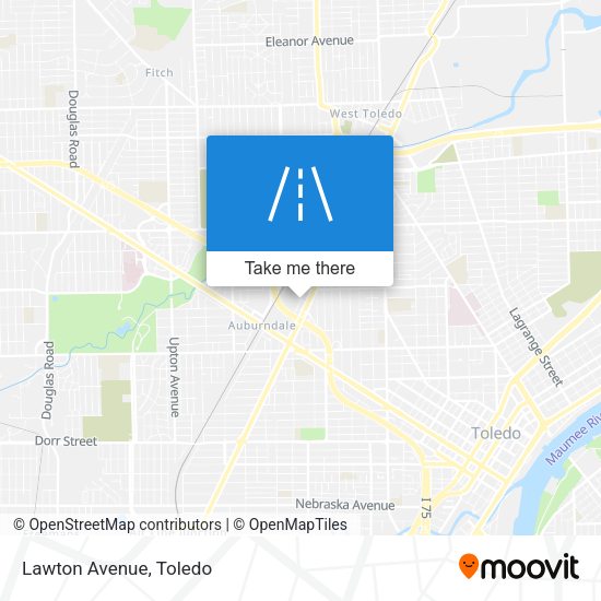 Mapa de Lawton Avenue