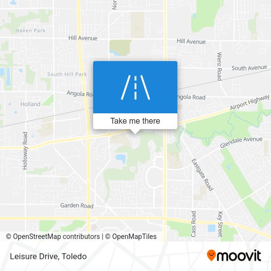Mapa de Leisure Drive