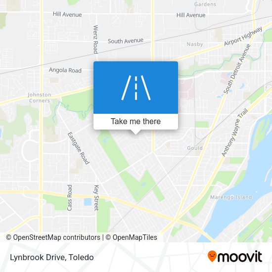Mapa de Lynbrook Drive