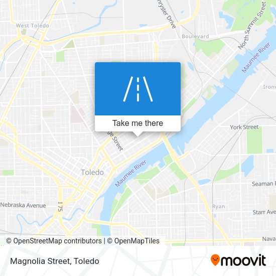 Magnolia Street map