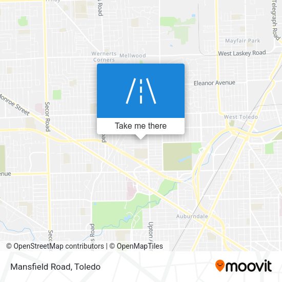 Mapa de Mansfield Road