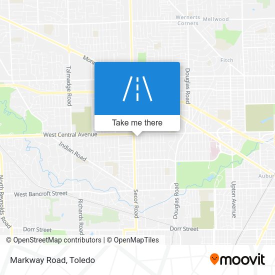 Mapa de Markway Road