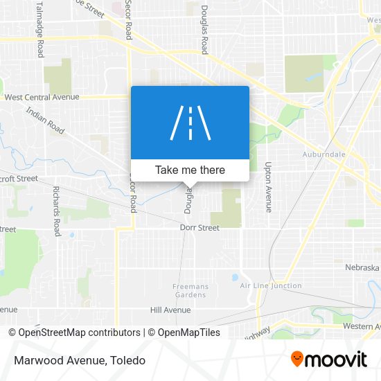 Mapa de Marwood Avenue