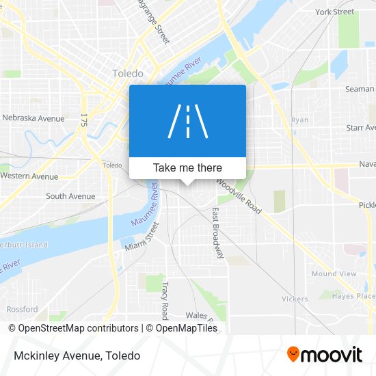 Mapa de Mckinley Avenue