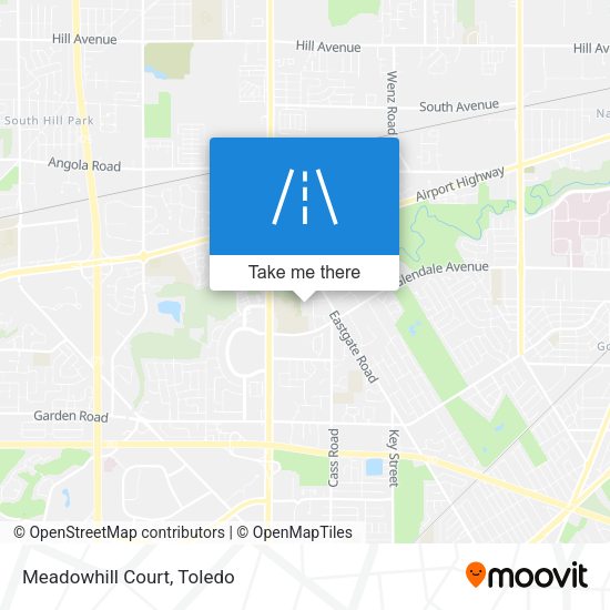 Mapa de Meadowhill Court