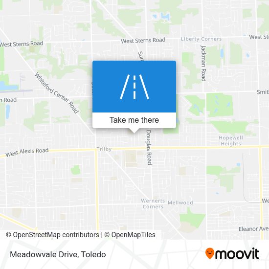 Meadowvale Drive map