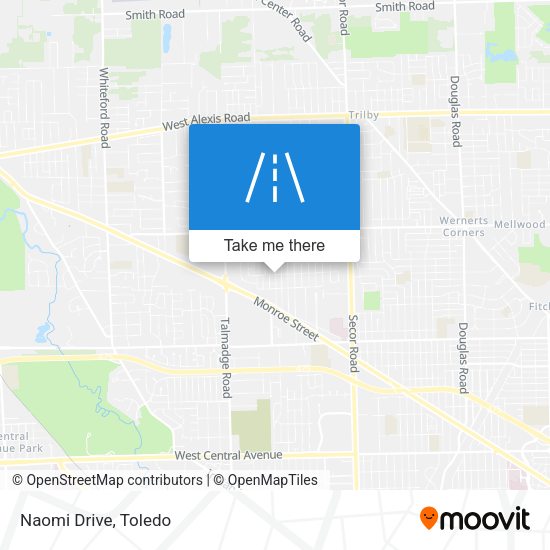 Mapa de Naomi Drive