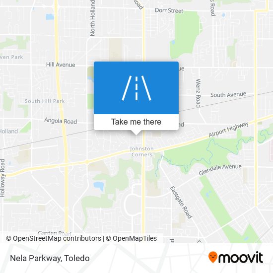 Nela Parkway map