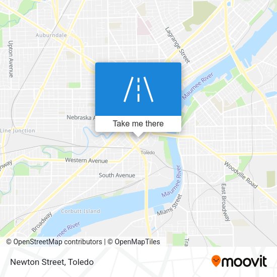 Mapa de Newton Street