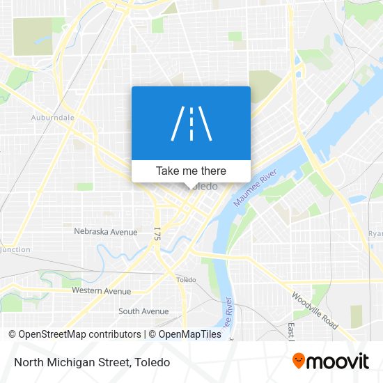 Mapa de North Michigan Street