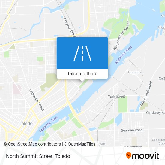 Mapa de North Summit Street