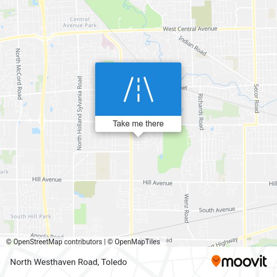 Mapa de North Westhaven Road
